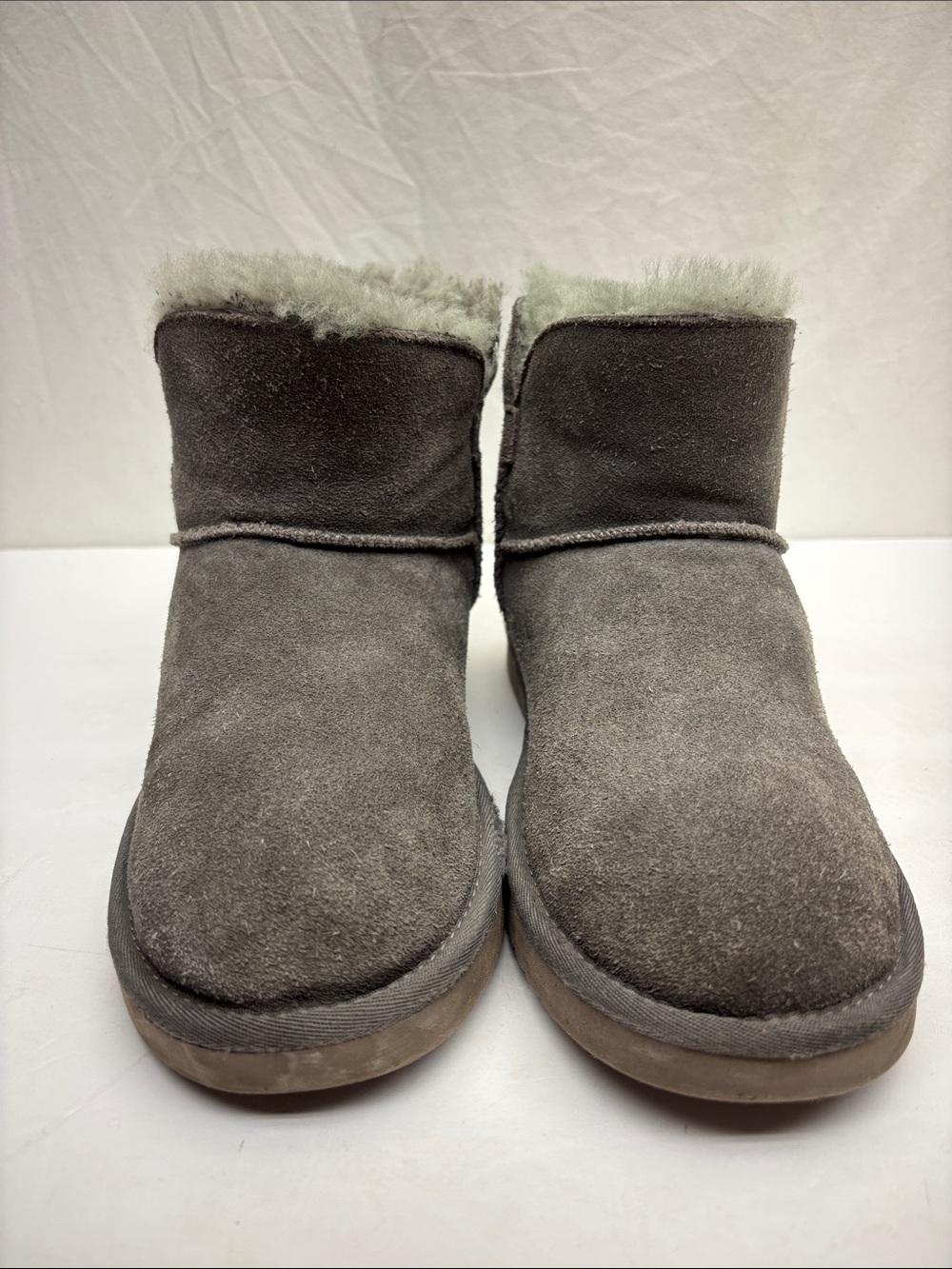 Koolaburra by Ugg Women's Suede Faux-Fur Lined Winter Boots, SZ 7, box 83